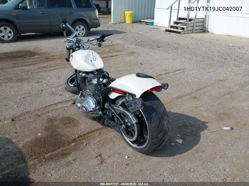 2018 Harley-Davidson Fxbrs 115Th Anniv Breakout 114 VIN: 1HD1YTK19JC042007 Lot: 42377727