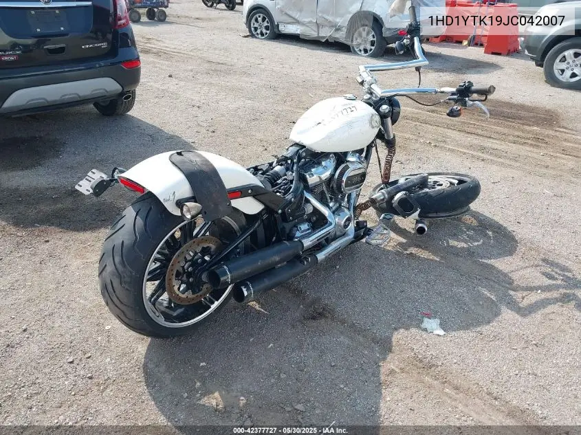 2018 Harley-Davidson Fxbrs 115Th Anniv Breakout 114 VIN: 1HD1YTK19JC042007 Lot: 42377727