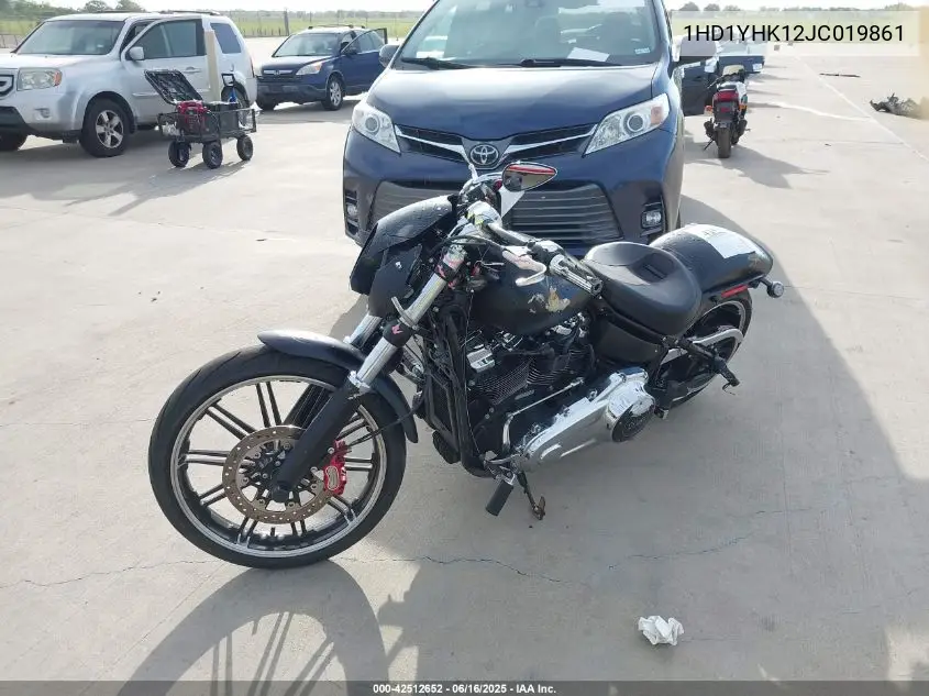 2018 Harley-Davidson Fxbrs Breakout 114 VIN: 1HD1YHK12JC019861 Lot: 42512652