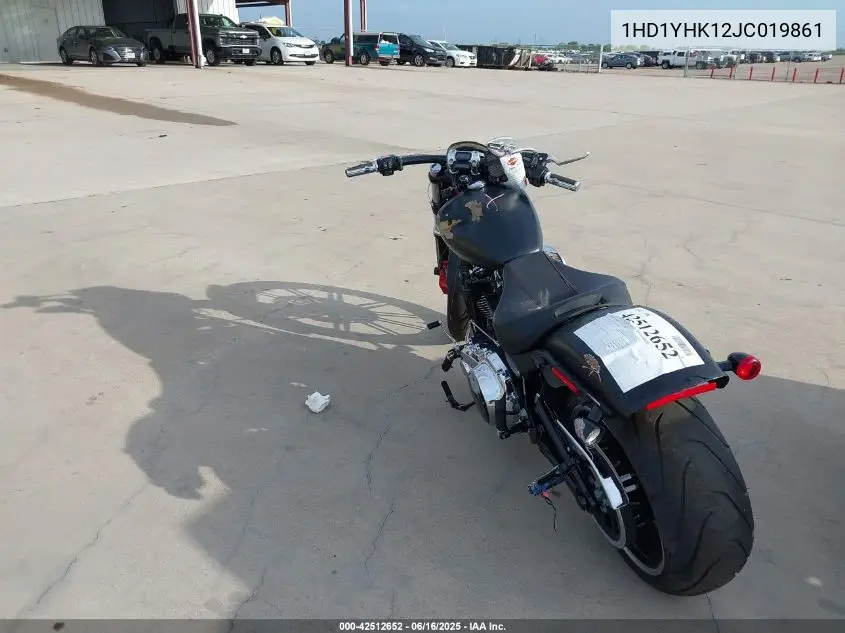2018 Harley-Davidson Fxbrs Breakout 114 VIN: 1HD1YHK12JC019861 Lot: 42512652