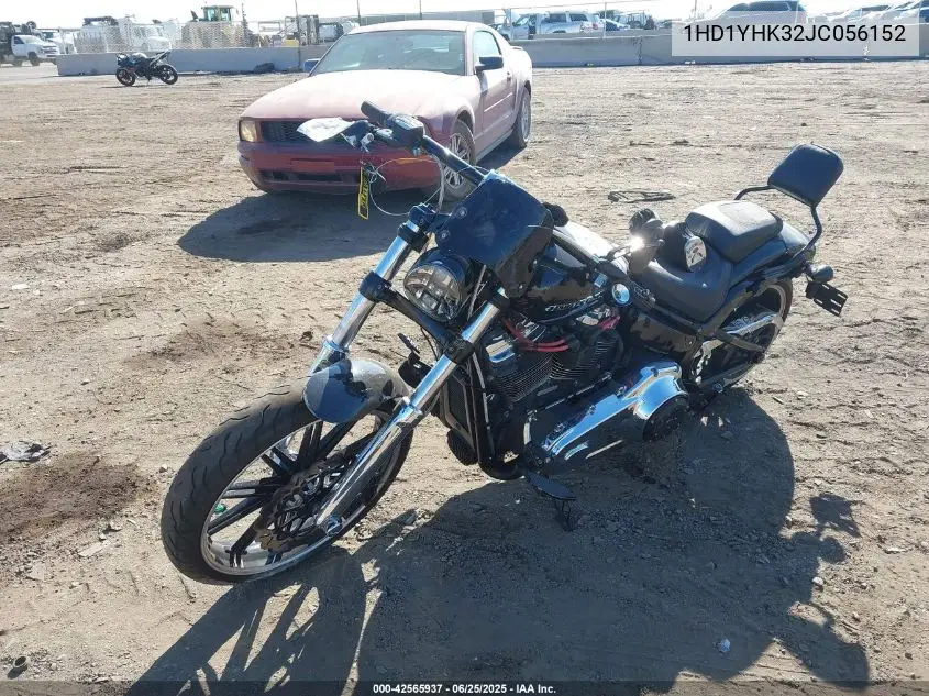2018 Harley-Davidson Fxbrs Breakout 114 VIN: 1HD1YHK32JC056152 Lot: 42565937