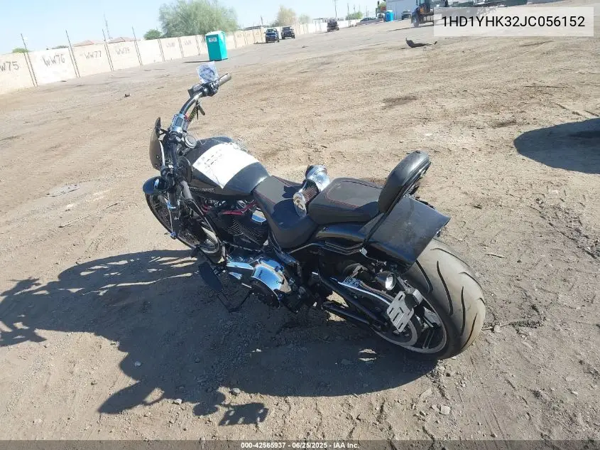 2018 Harley-Davidson Fxbrs Breakout 114 VIN: 1HD1YHK32JC056152 Lot: 42565937