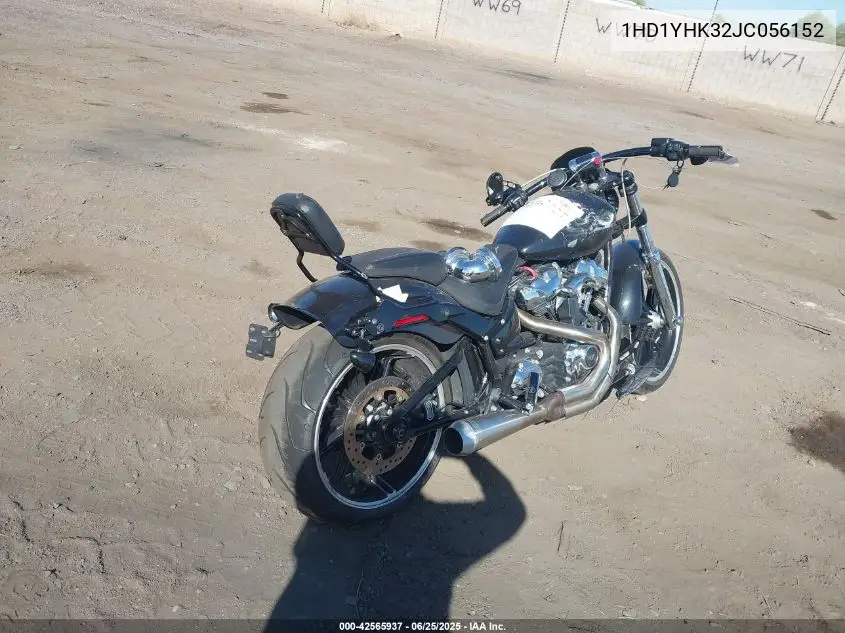2018 Harley-Davidson Fxbrs Breakout 114 VIN: 1HD1YHK32JC056152 Lot: 42565937