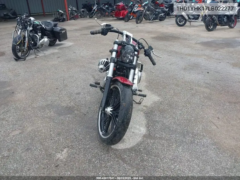 2020 Harley-Davidson Fxbrs VIN: 1HD1YHK17LB022277 Lot: 42417541
