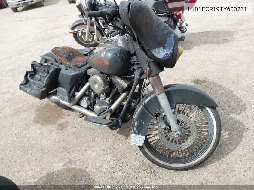 1996 Harley-Davidson Flhtcui VIN: 1HD1FCR19TY600231 Lot: 41786332
