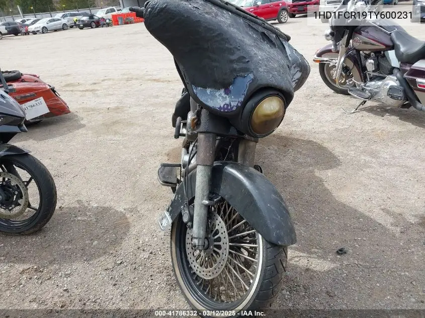 1996 Harley-Davidson Flhtcui VIN: 1HD1FCR19TY600231 Lot: 41786332
