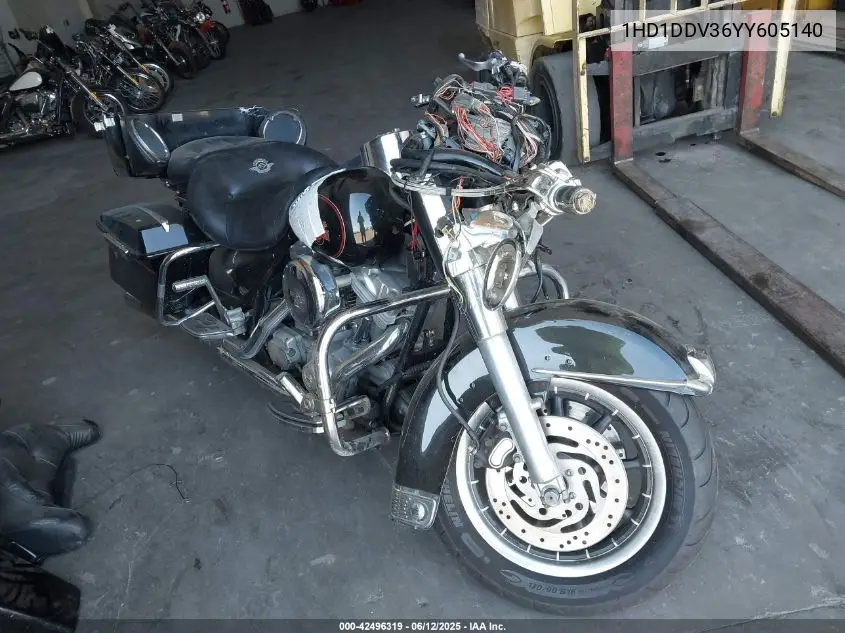 2000 Harley-Davidson Flht VIN: 1HD1DDV36YY605140 Lot: 42496319