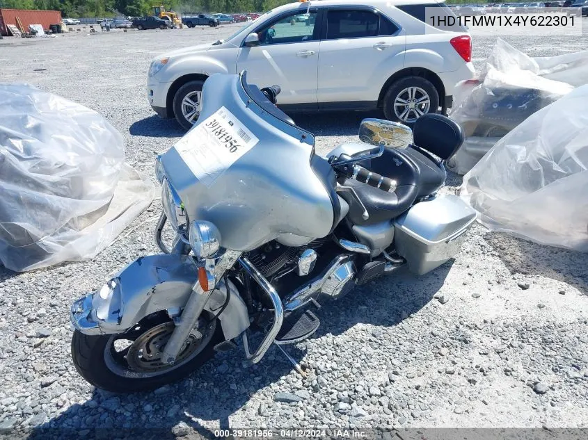 2004 Harley-Davidson Flhtpi VIN: 1HD1FMW1X4Y622301 Lot: 39181956