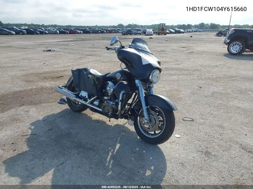 2004 Harley-Davidson Flhtcui VIN: 1HD1FCW104Y615660 Lot: 42493325