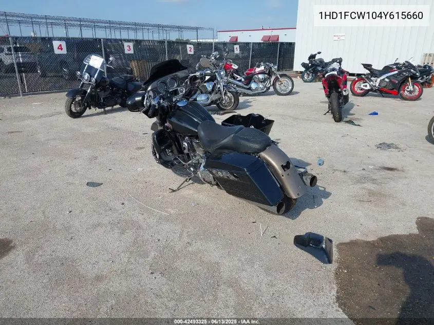 2004 Harley-Davidson Flhtcui VIN: 1HD1FCW104Y615660 Lot: 42493325
