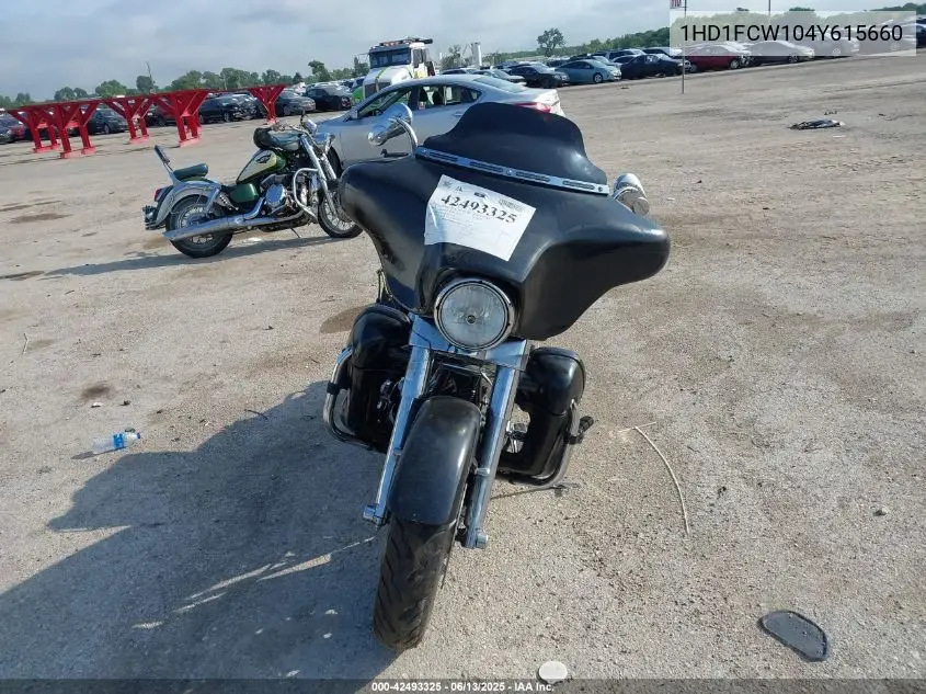 2004 Harley-Davidson Flhtcui VIN: 1HD1FCW104Y615660 Lot: 42493325
