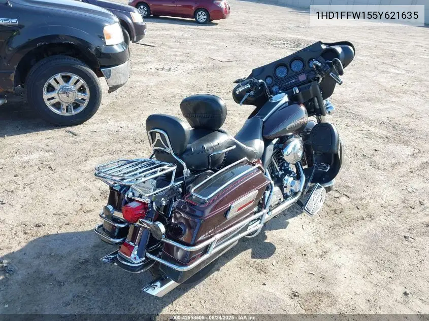 2005 Harley-Davidson Flhtci VIN: 1HD1FFW155Y621635 Lot: 42558505