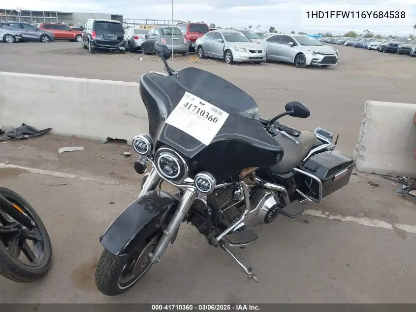 2006 Harley-Davidson Flhtci VIN: 1HD1FFW116Y684538 Lot: 41710360