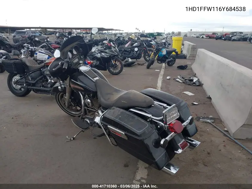 2006 Harley-Davidson Flhtci VIN: 1HD1FFW116Y684538 Lot: 41710360