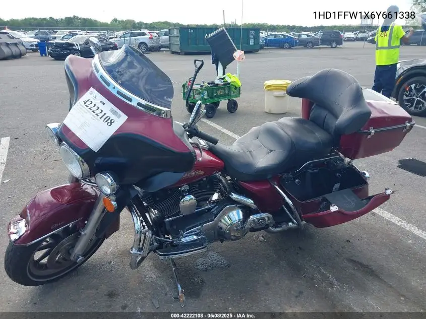 2006 Harley-Davidson Flhtci VIN: 1HD1FFW1X6Y661338 Lot: 42222108