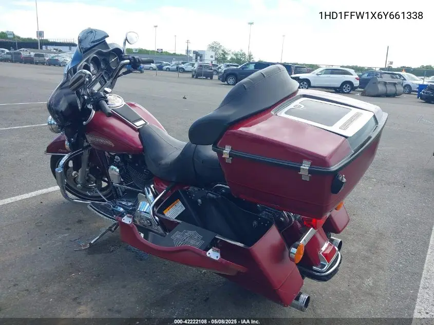 2006 Harley-Davidson Flhtci VIN: 1HD1FFW1X6Y661338 Lot: 42222108