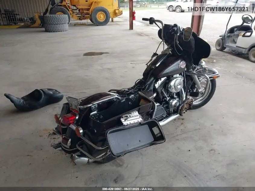 2006 Harley-Davidson Flhtcui VIN: 1HD1FCW186Y657321 Lot: 42618563