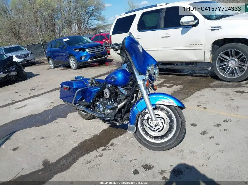 2007 Harley-Davidson Flhtcui VIN: 1HD1FC4157Y724333 Lot: 41903378