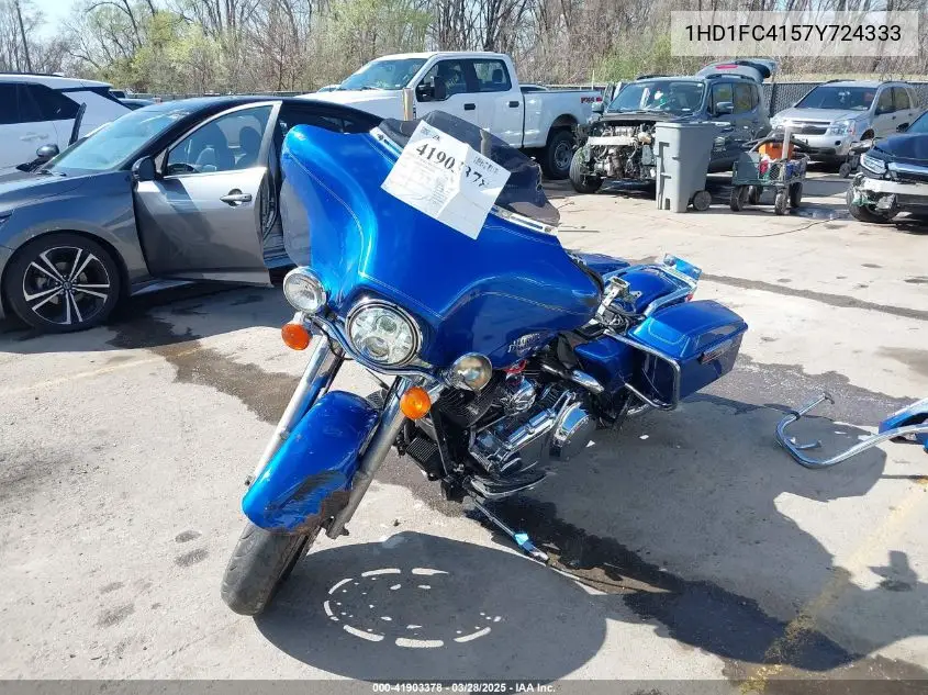 2007 Harley-Davidson Flhtcui VIN: 1HD1FC4157Y724333 Lot: 41903378