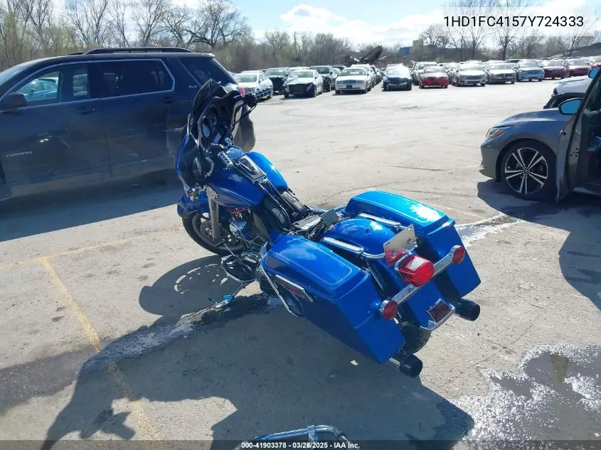 2007 Harley-Davidson Flhtcui VIN: 1HD1FC4157Y724333 Lot: 41903378