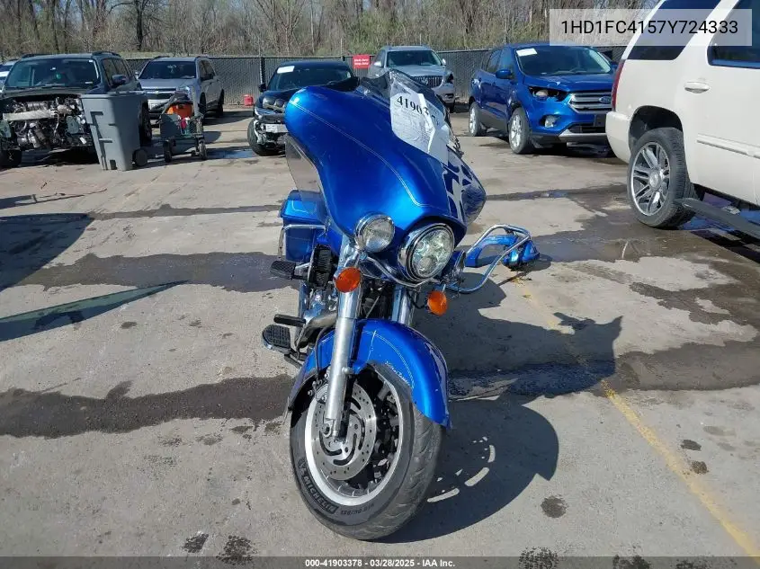 2007 Harley-Davidson Flhtcui VIN: 1HD1FC4157Y724333 Lot: 41903378