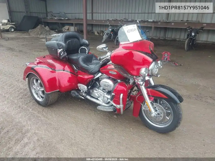 2007 Harley-Davidson Flhtcuse VIN: 1HD1PR8157Y951046 Lot: 42182459