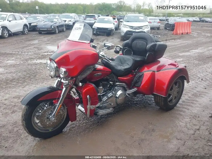2007 Harley-Davidson Flhtcuse VIN: 1HD1PR8157Y951046 Lot: 42182459