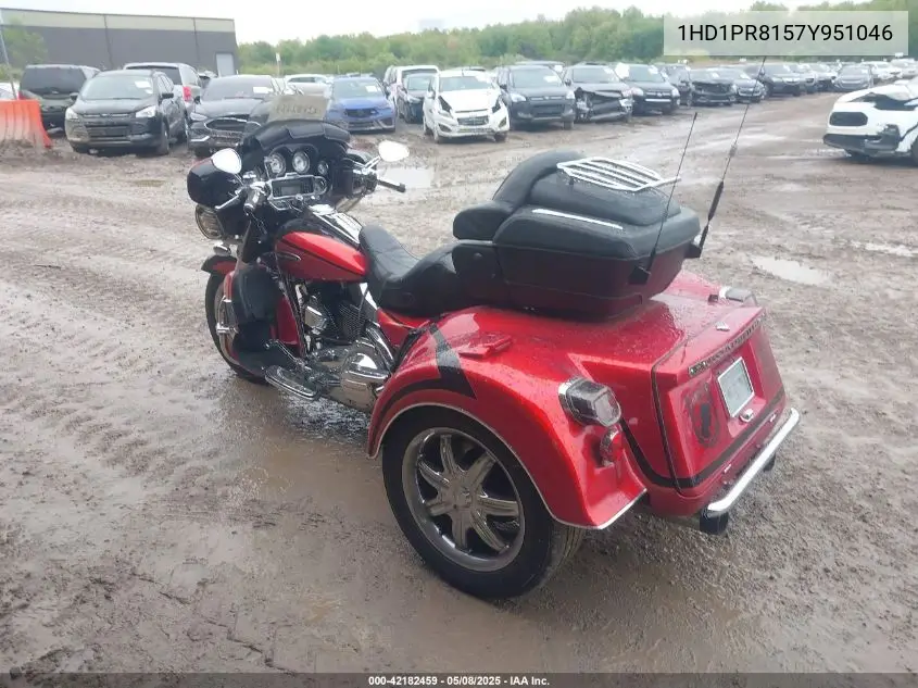 2007 Harley-Davidson Flhtcuse VIN: 1HD1PR8157Y951046 Lot: 42182459