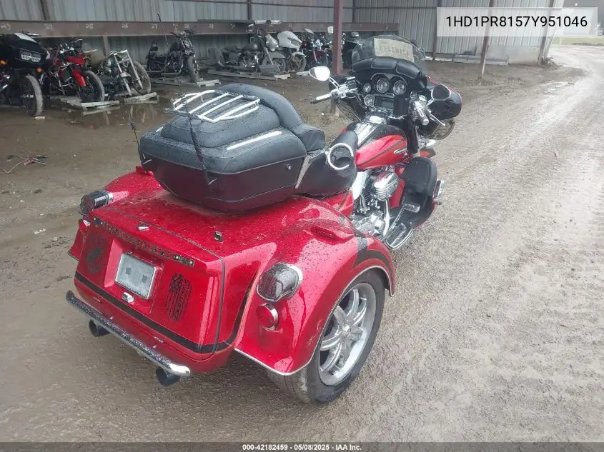 2007 Harley-Davidson Flhtcuse VIN: 1HD1PR8157Y951046 Lot: 42182459