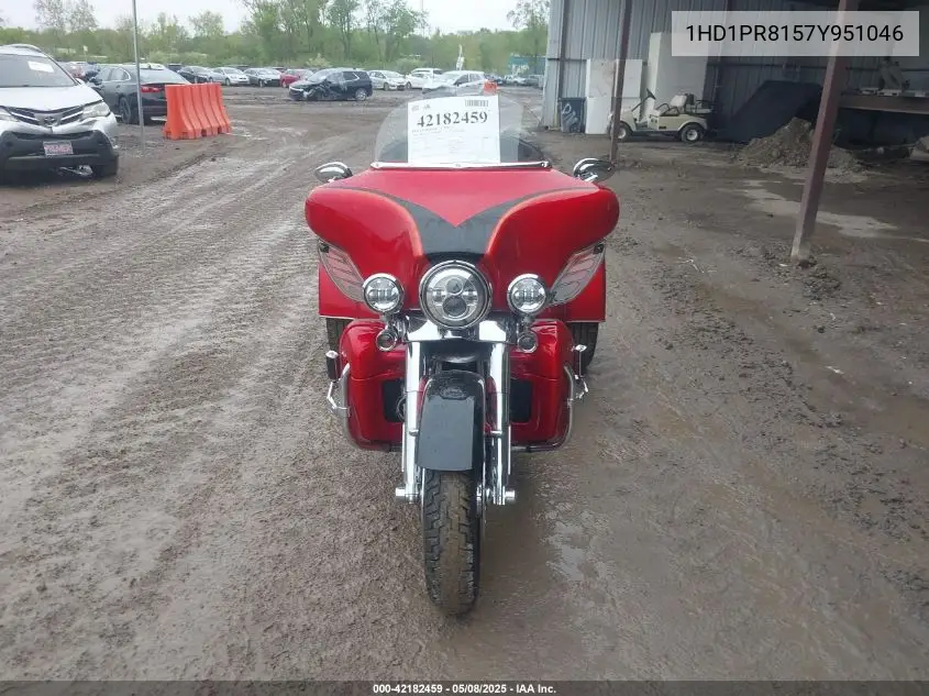2007 Harley-Davidson Flhtcuse VIN: 1HD1PR8157Y951046 Lot: 42182459