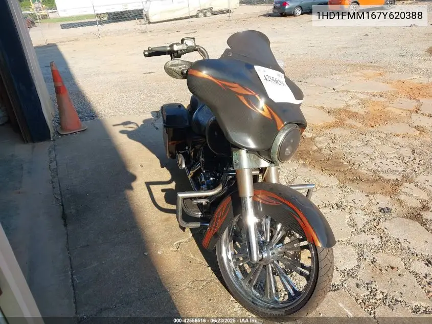 2007 Harley-Davidson Flhtpi VIN: 1HD1FMM167Y620388 Lot: 42556516