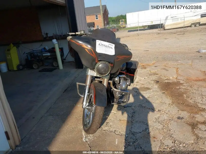 2007 Harley-Davidson Flhtpi VIN: 1HD1FMM167Y620388 Lot: 42556516