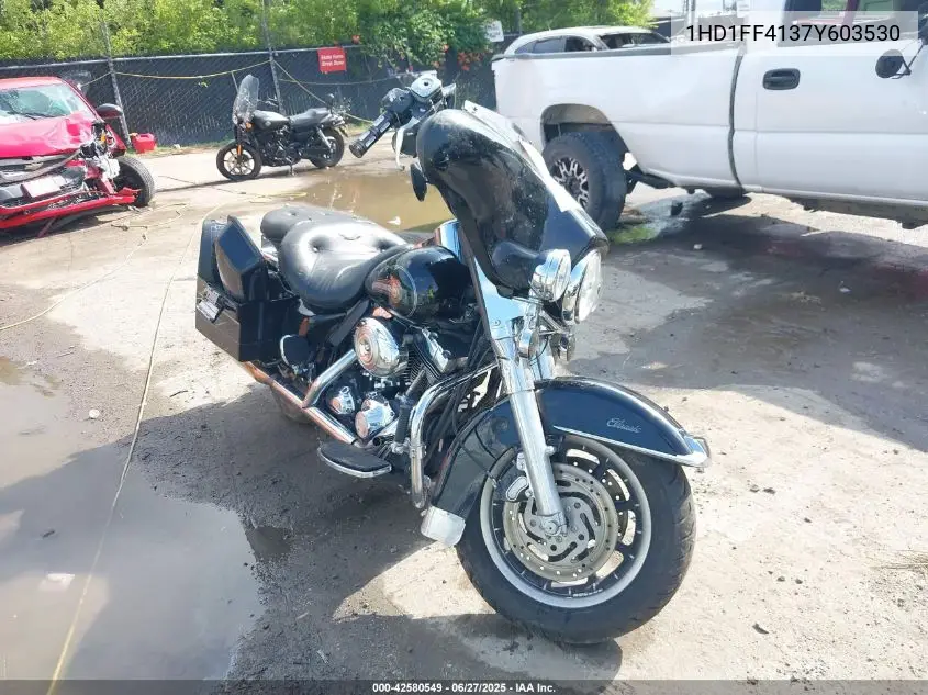 2007 Harley-Davidson Flht Classic VIN: 1HD1FF4137Y603530 Lot: 42580549