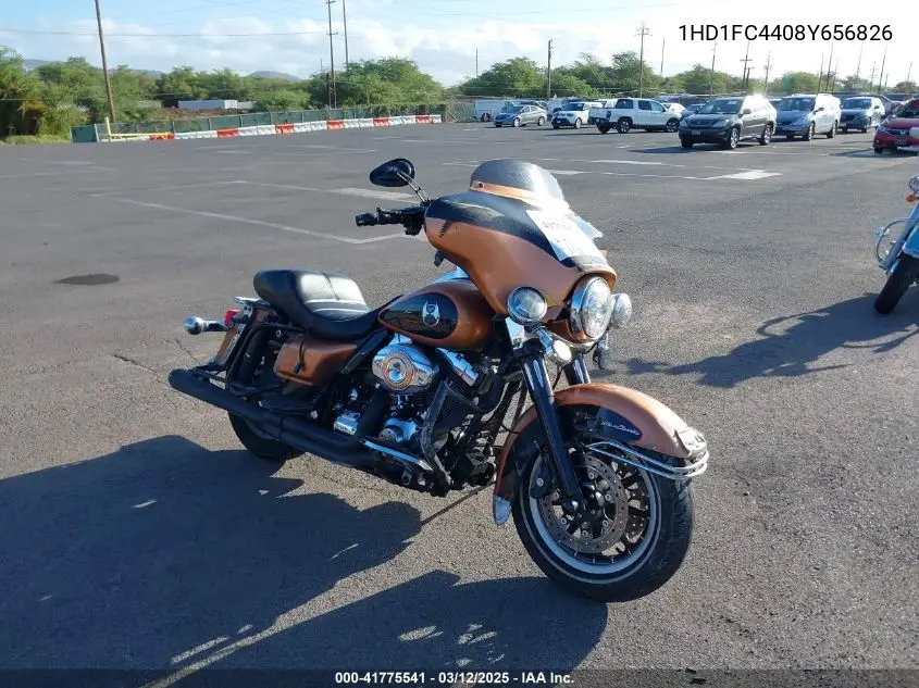 2008 Harley-Davidson Flhtcui 105Th Anniversary Edition VIN: 1HD1FC4408Y656826 Lot: 41775541