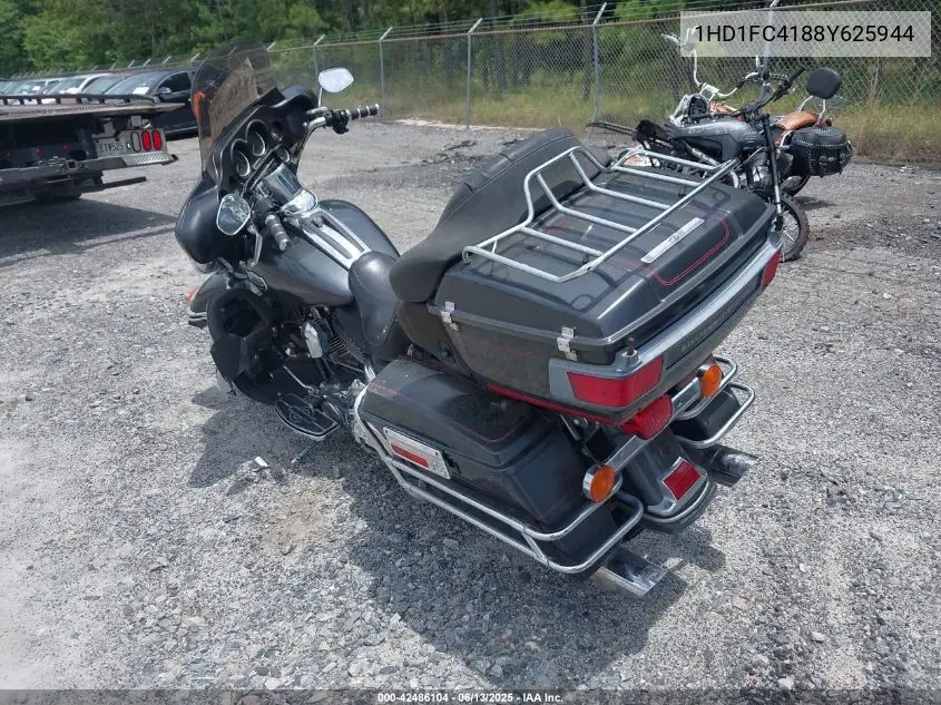 2008 Harley-Davidson Flhtcui VIN: 1HD1FC4188Y625944 Lot: 42486104
