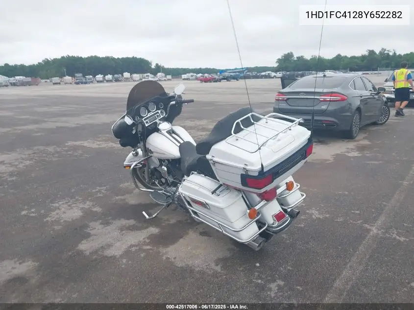 2008 Harley-Davidson Flhtcui VIN: 1HD1FC4128Y652282 Lot: 42517006