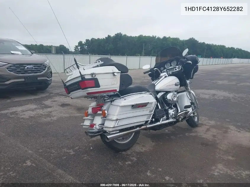 2008 Harley-Davidson Flhtcui VIN: 1HD1FC4128Y652282 Lot: 42517006