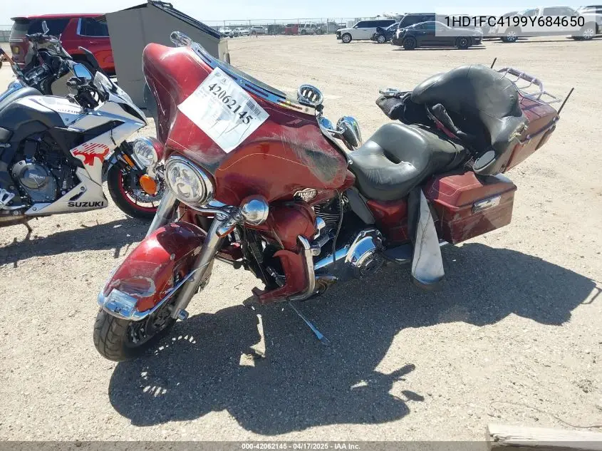 2009 Harley-Davidson Flhtcu VIN: 1HD1FC4199Y684650 Lot: 42062145