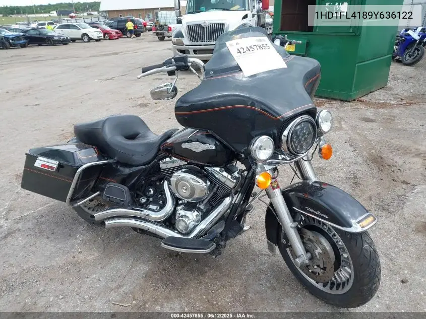 2009 Harley-Davidson Flhtcu VIN: 1HD1FL4189Y636122 Lot: 42457855