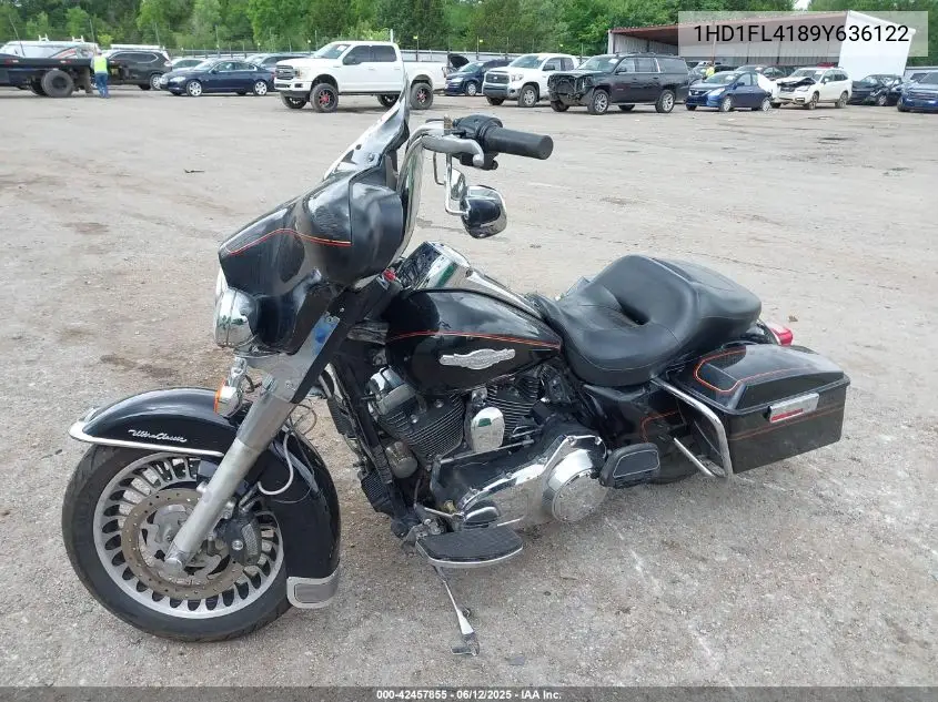 2009 Harley-Davidson Flhtcu VIN: 1HD1FL4189Y636122 Lot: 42457855