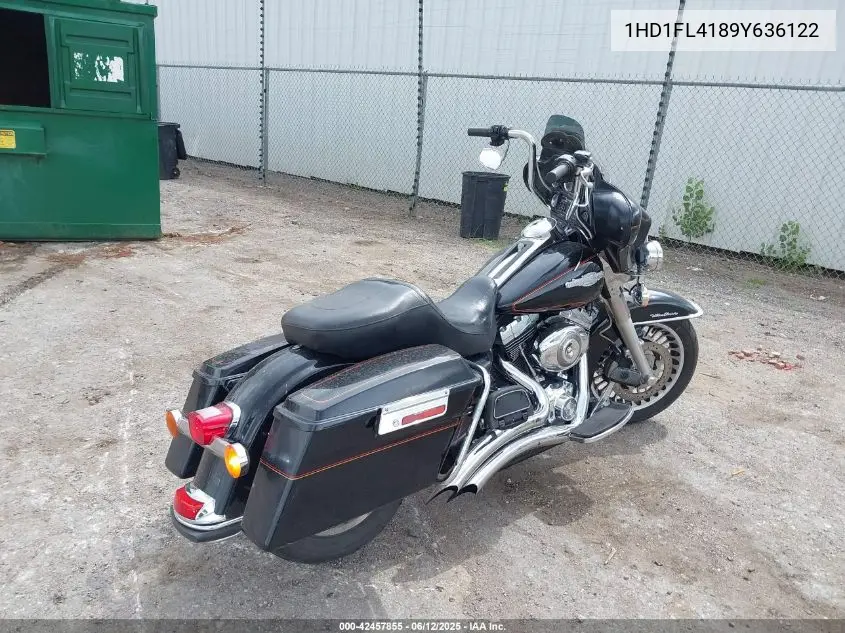 2009 Harley-Davidson Flhtcu VIN: 1HD1FL4189Y636122 Lot: 42457855