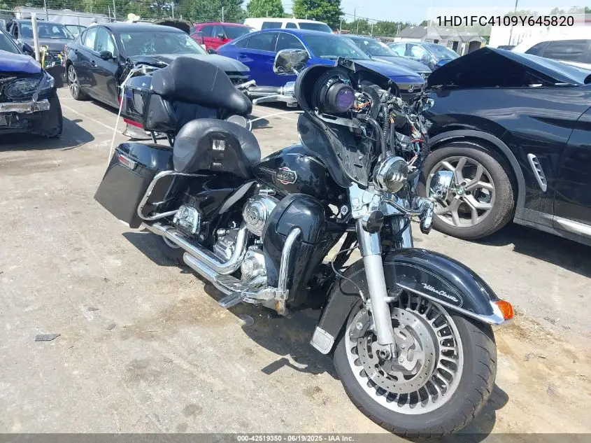 2009 Harley-Davidson Flhtcu VIN: 1HD1FC4109Y645820 Lot: 42519350