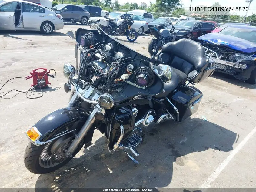 2009 Harley-Davidson Flhtcu VIN: 1HD1FC4109Y645820 Lot: 42519350