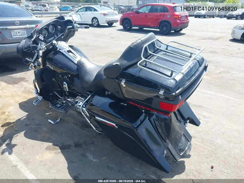 2009 Harley-Davidson Flhtcu VIN: 1HD1FC4109Y645820 Lot: 42519350