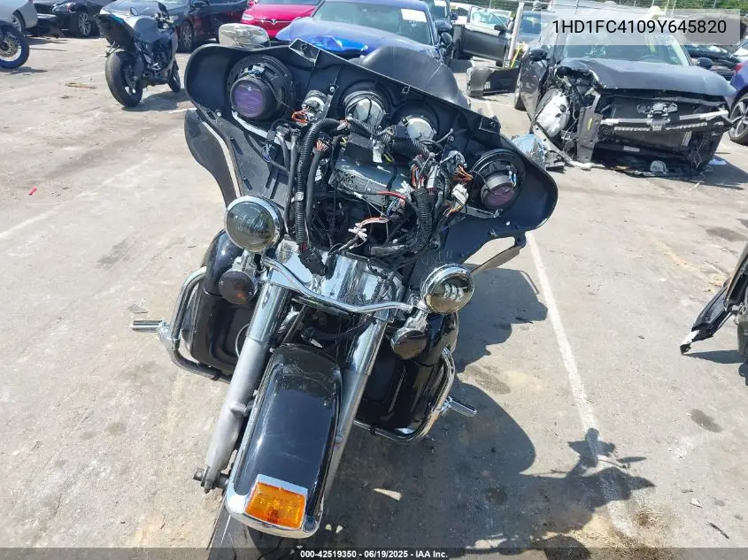 2009 Harley-Davidson Flhtcu VIN: 1HD1FC4109Y645820 Lot: 42519350