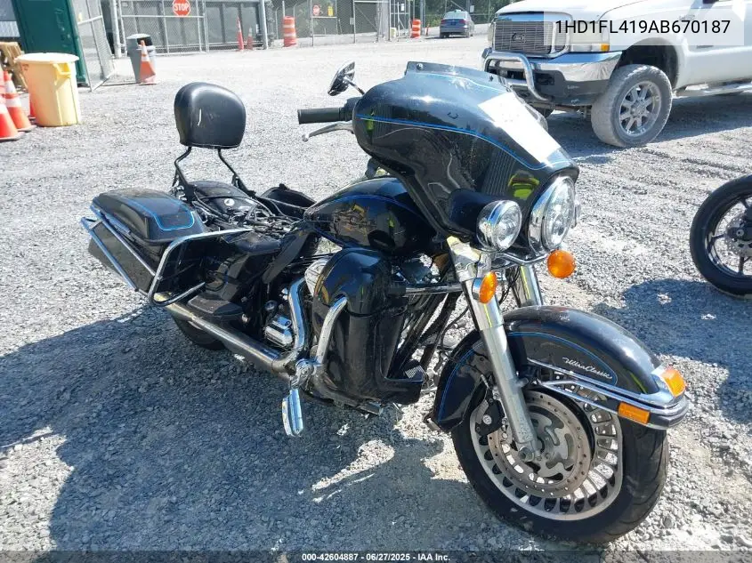 2010 Harley-Davidson Flhtcu Shrine VIN: 1HD1FL419AB670187 Lot: 42604887