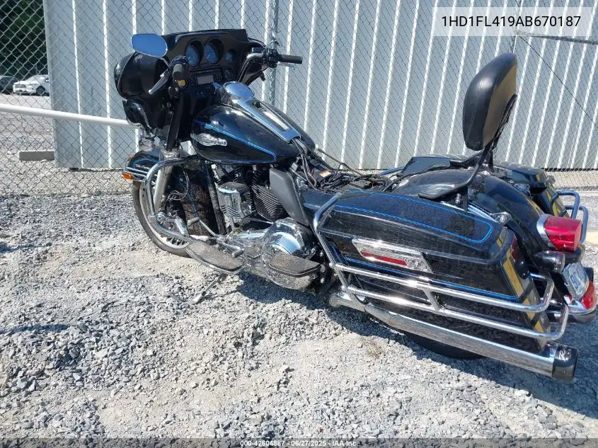 2010 Harley-Davidson Flhtcu Shrine VIN: 1HD1FL419AB670187 Lot: 42604887