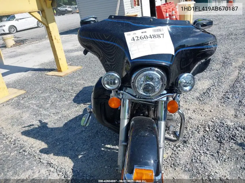 2010 Harley-Davidson Flhtcu Shrine VIN: 1HD1FL419AB670187 Lot: 42604887