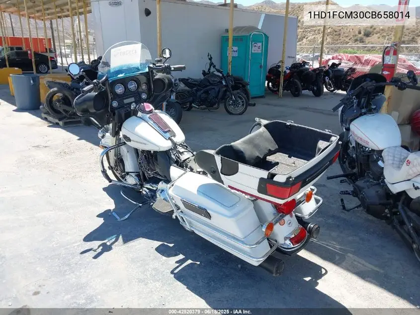 2012 Harley-Davidson Flhtcu Ultra Classic Electra Gld VIN: 1HD1FCM30CB658014 Lot: 42520379