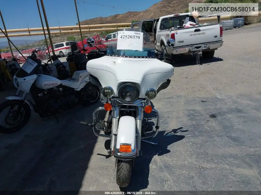 2012 Harley-Davidson Flhtcu Ultra Classic Electra Gld VIN: 1HD1FCM30CB658014 Lot: 42520379
